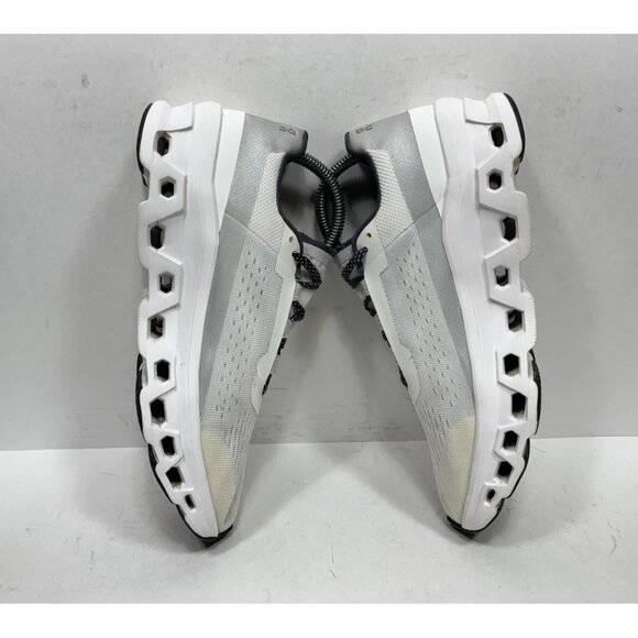 On Cloudmonster All White Running Shoes Walking 61.98285 Women's Size 8.5 Cloud - Picture 5 of 10
